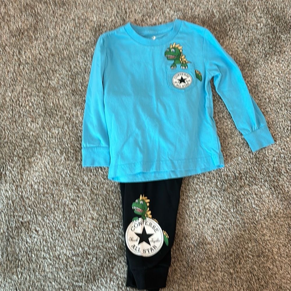Toddler converse matching set